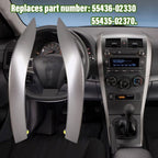 Car Center Dash Outlet Air Vent Panel Trim Strip for Toyota Corolla 2009-2013