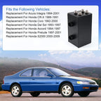 AN10 Oil Catch Can Reservoir Tank w Dual Breather Filter Baffled Tank Kit 4 Port