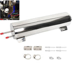3" X 9" Polished Stainless Steel 32 OZ Radiator Coolant Over Flow Puke Tank Can