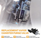 Vapor Canister Purge Valve Solenoid EVAP For 2007-2012 Buick Chevy GMC 12597567