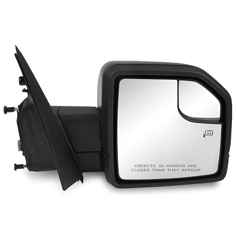 Passenger Right Side Mirror For 15-2020 Ford F-150 Black Power Heated+LED Signal