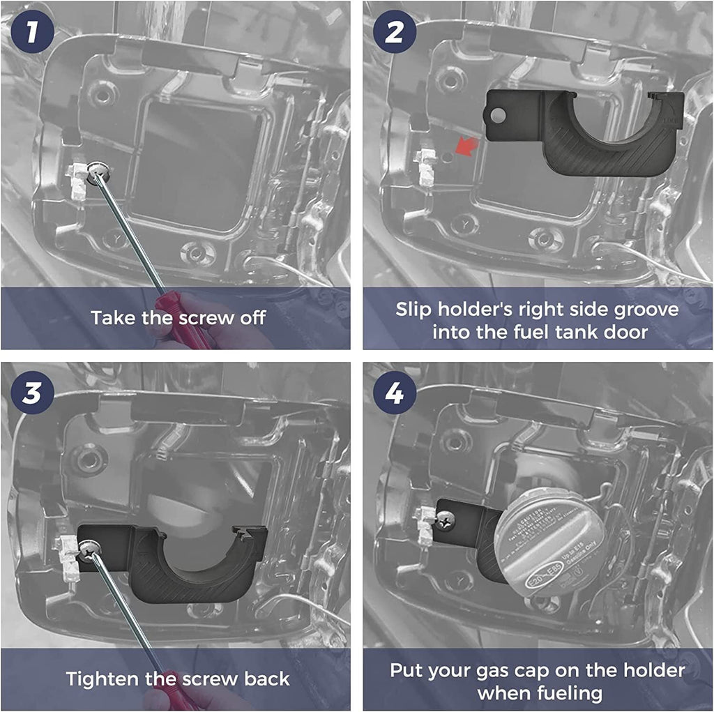 For 2016-2023 Toyota Tacoma Gas Cap Holder Fuel Tank Hook Bracket Accessories