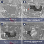 For 2016-2023 Toyota Tacoma Gas Cap Holder Fuel Tank Hook Bracket Accessories