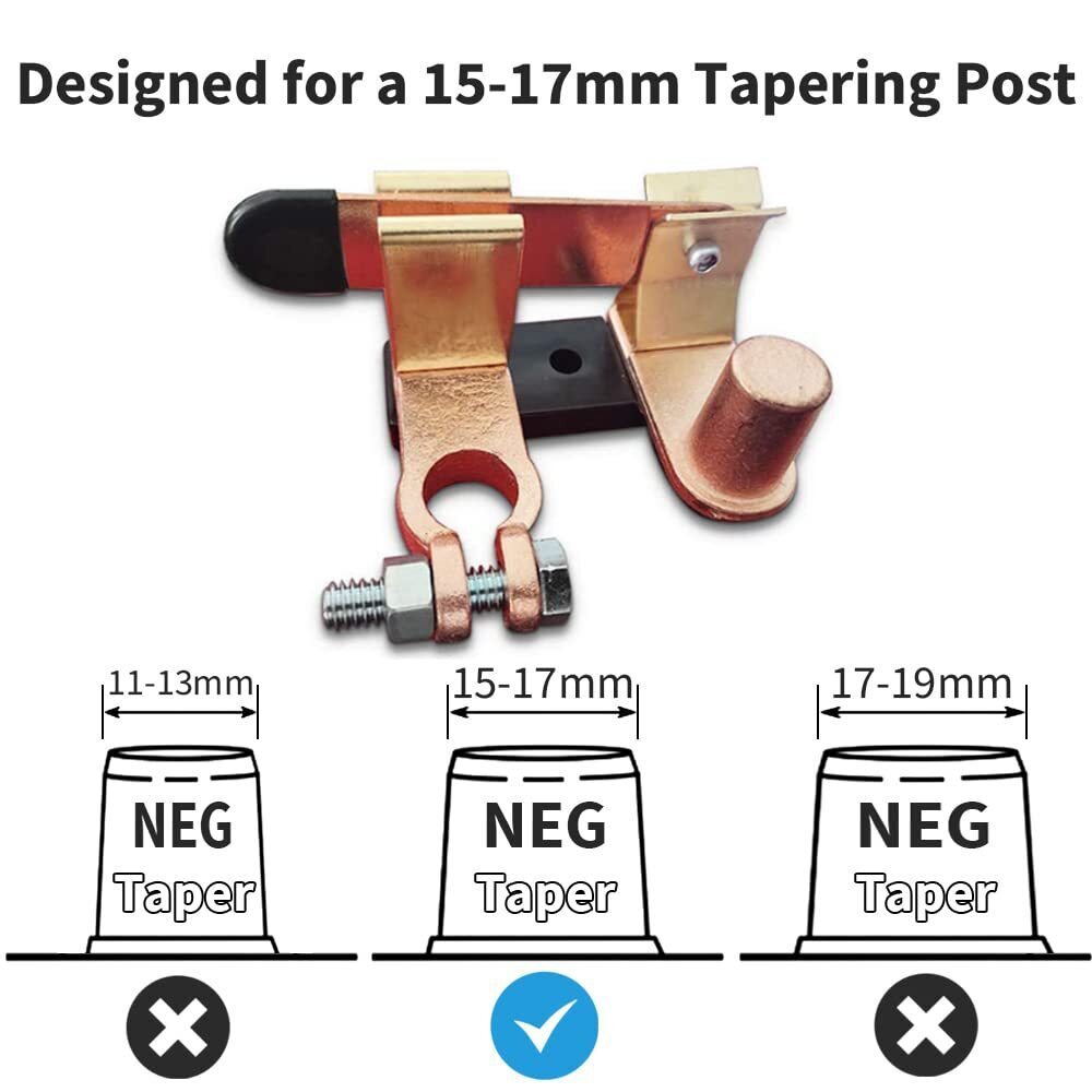 Top Post Knife Blade Master Switch 12V / 24V Battery Disconnect Switch Isolator