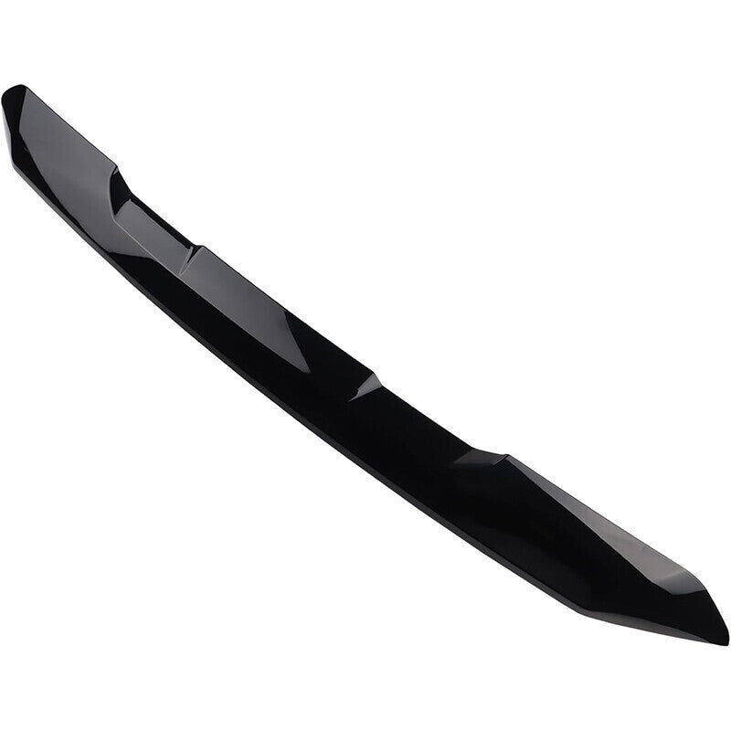Fit For 2022-24 GMC Sierra 1500 Front Upper Top Grille Molding Trim Gloss Black