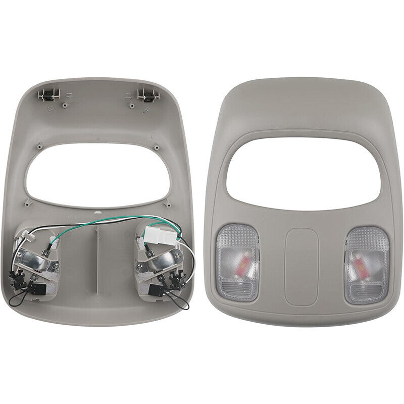 Gray Overhead Map Light Console 1DK78BD1AA for 2002-2010 Dodge Ram
