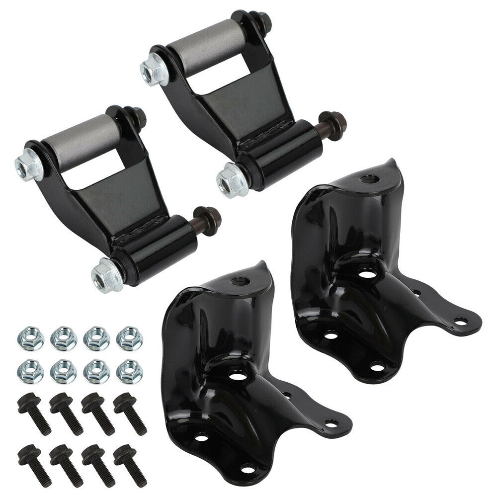 New Rear Leaf Spring Rear Hanger Bracket and Shackle Kit for Ford Ranger Mazda