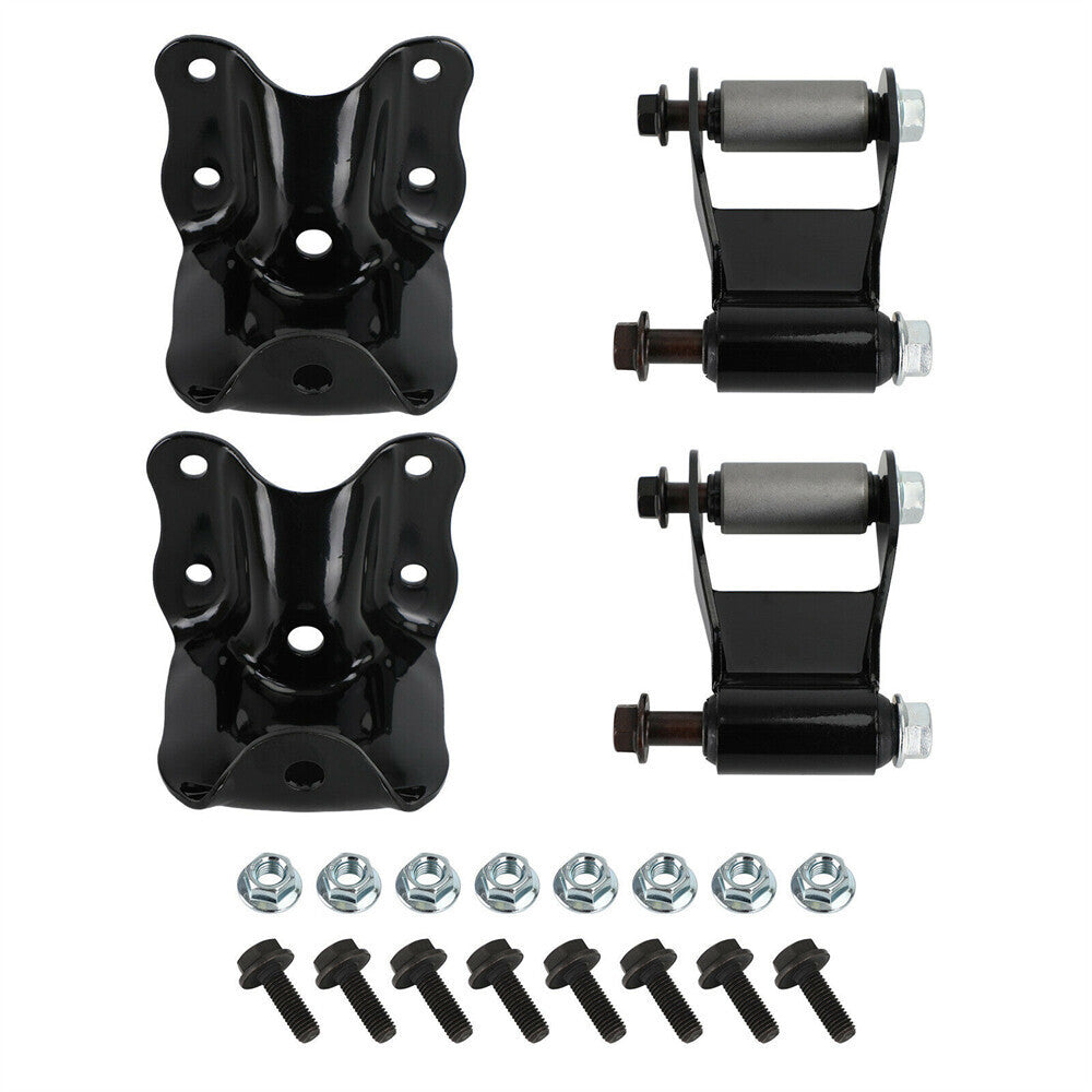 New Rear Leaf Spring Rear Hanger Bracket and Shackle Kit for Ford Ranger Mazda