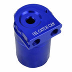 Car Oil Catch Can Kit Reservoir Baffled Tank with Breather Filter Universal Part