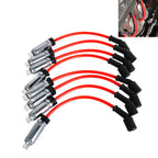 8x Spark Plug Wire Set For 2014-2018 GMC Sierra 1500 Silverado 1500 758EE 748UU