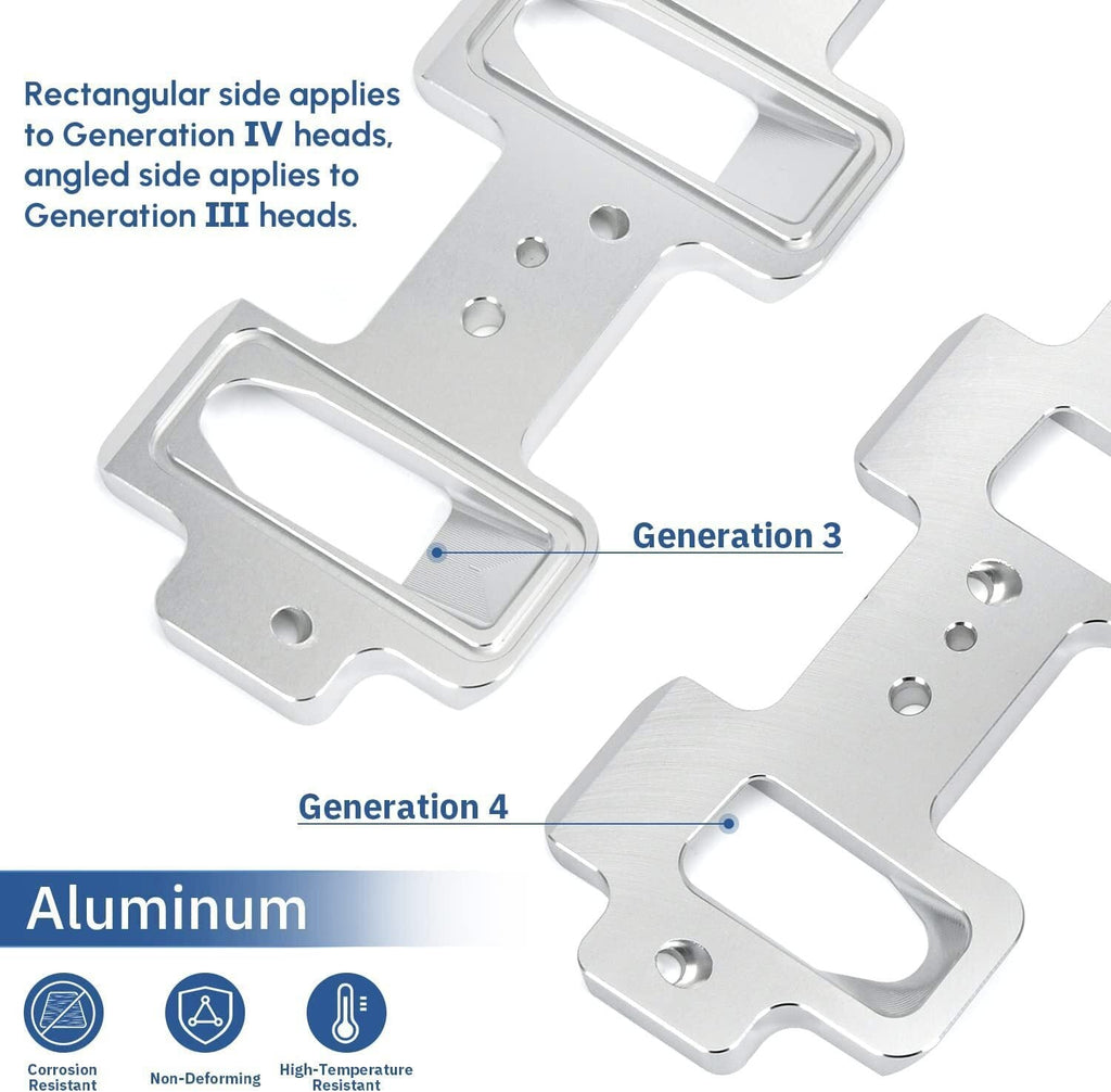 Rectangle Intake Manifold Adapter For LS1 Cathedral Port Cylinder Head to LS3 LS