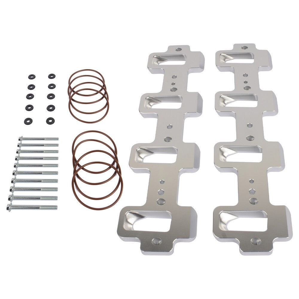 Rectangle Intake Manifold Adapter For LS1 Cathedral Port Cylinder Head to LS3 LS