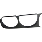 For 2008-2014 Dodge Challenger Headlight Bezel Set of 2 Left & Right Side Black