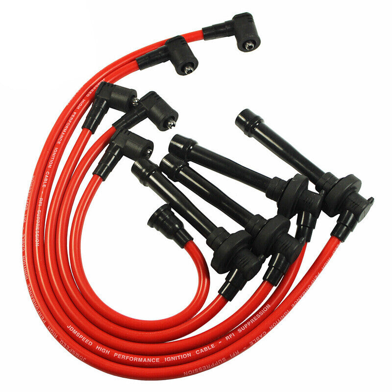 Spark Plug Wire Set For Honda Civic Del Sol 1992-00 EG EK EJ D15/d16 Spiral Core