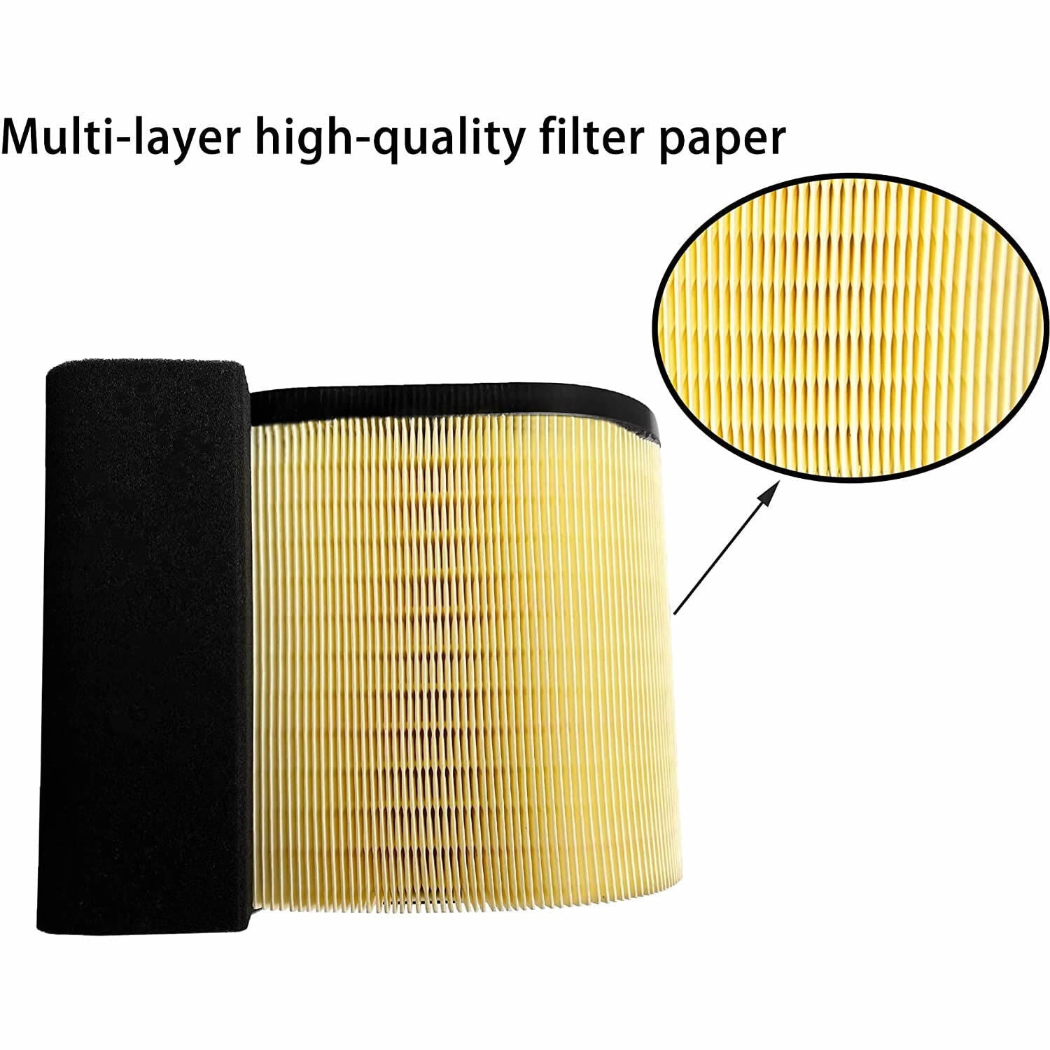 3X FA1927 For 17-19 Ford F250-F550 HC3Z9601A 6.7L Powerstroke Diesel Air Filter