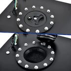 20 Gallon Universal Aluminum Racing/Drift Fuel Cell Tank w/ 12" Fuel Line Kit