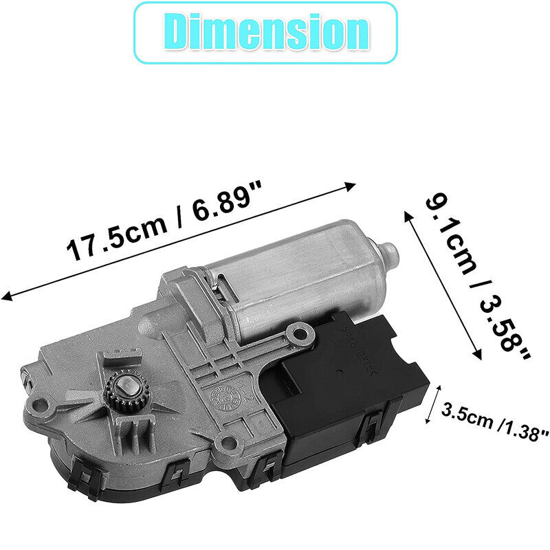 2PC SUNROOF MOON ROOF MOTOR FOR FORD EXPLORER 2011 2012 2013 2014 2015 2016 2017