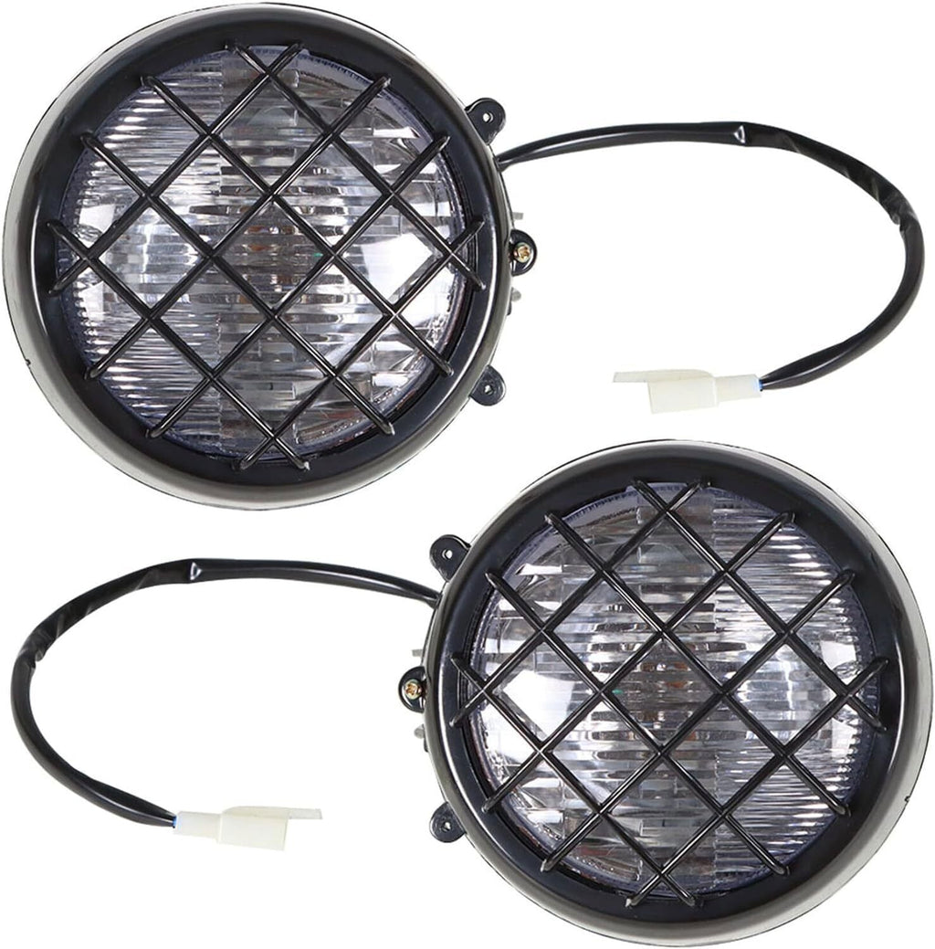 2x LED Headlights Fit For Yamaha 1993-2003 Warrior 350 1987-2006 Banshee 350