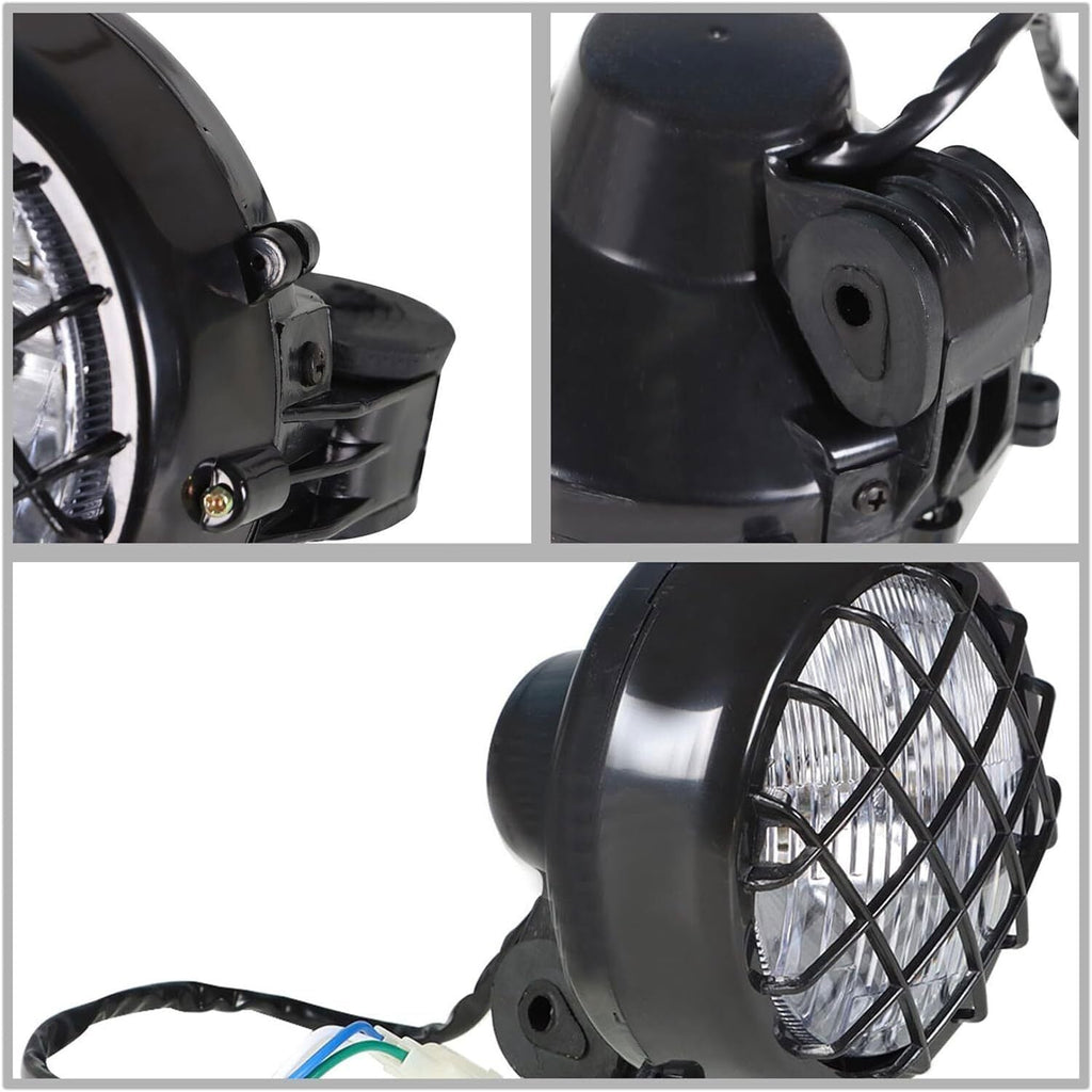 2x LED Headlights Fit For Yamaha 1993-2003 Warrior 350 1987-2006 Banshee 350
