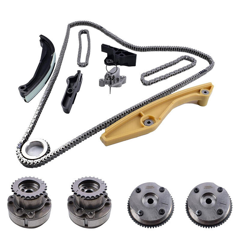 Timing Chain Kit With VVT Cam Phaser for Ford F-150 Lincoln MKX 3.5L 2011-2017