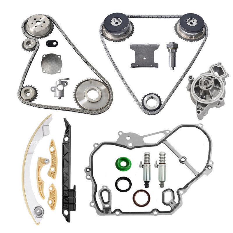Timing Chain Kit Water Pump For 11-17 Equinox Terrain Cobalt LaCrosse Verano 2.4