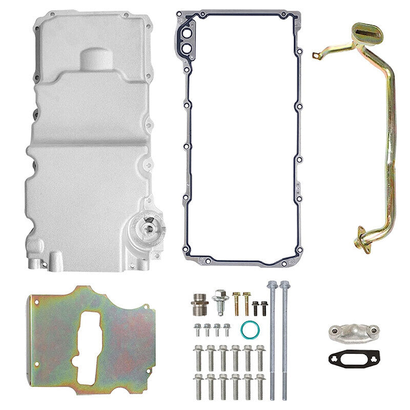 302-2 LS Swap Engine Oil Pan Kit Aluminum For Chevy Nova Camaro LS1 LS2 LS3 LS6