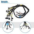 Fit For 92-00 Civic Integra B16 B18 D16 OBD2 D & B-series Tucked Wire Harness