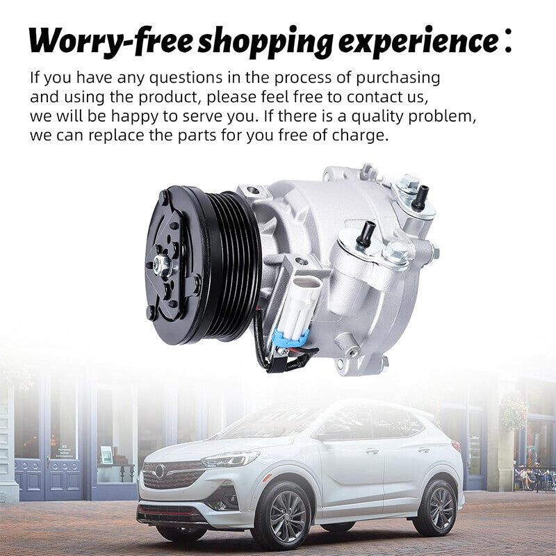 AC Compressor Clutch for Chevy Trax Sonic Buick Encore 2013-2021 L4 1.4L 6513004