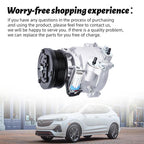 AC Compressor Clutch for Chevy Trax Sonic Buick Encore 2013-2021 L4 1.4L 6513004
