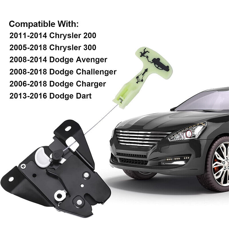 Tailgate Lock Trunk Latch Actuator For 2006-2018 Dodge Charger 931-714
