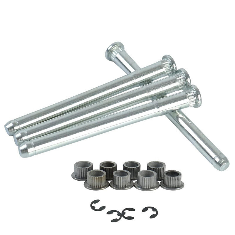 Door Hinge Pins & Bushing Kit 4 Sets Fit For 1994-2004 Chevrolet Chevy S10 GMC