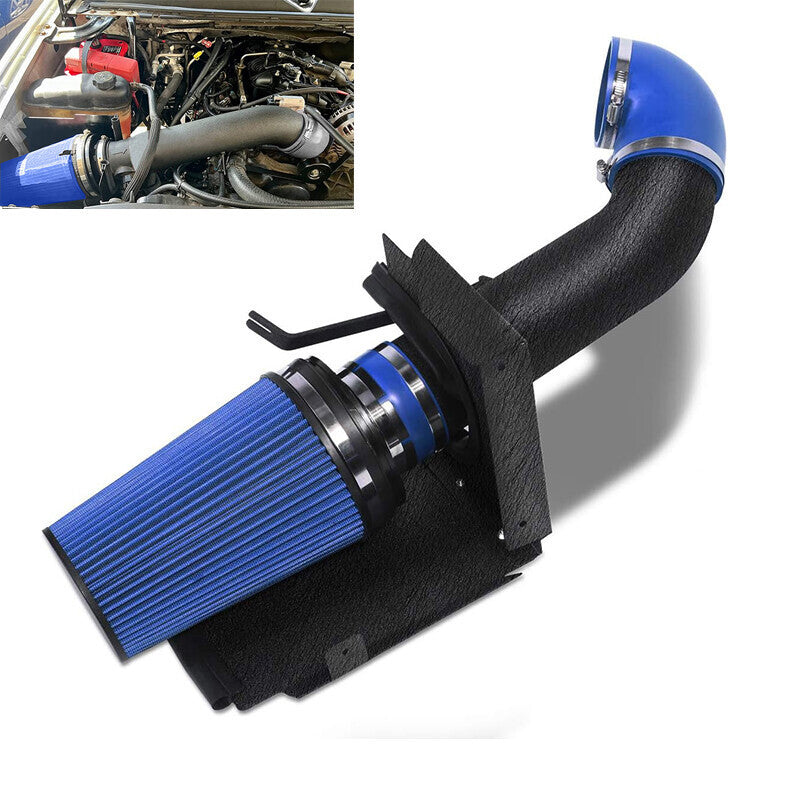 4" Cold Air Intake Kit Heat Shield For 99-06 GMC Yukon Silverado 1500 2500 3500