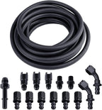 1 Set 3/8 Complete LS Conversion Fuel Line Fitting Adapter Kit EFI FI 25Ft US ST