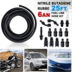 1 Set 3/8 Complete LS Conversion Fuel Line Fitting Adapter Kit EFI FI 25Ft US ST