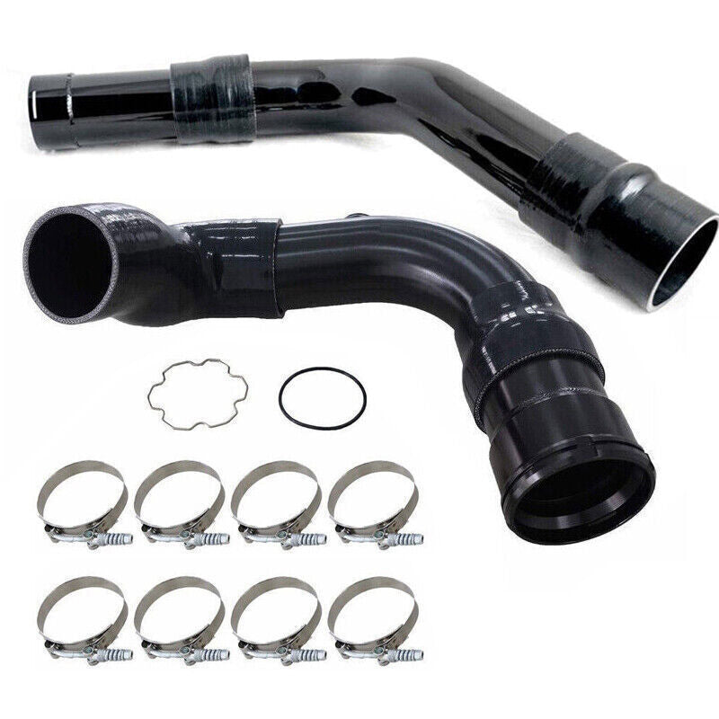 Hot Cold Side Intercooler Pipe Tube Kits for 11-16 Ford 6.7L Powerstroke Diesel
