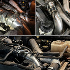 Hot Cold Side Intercooler Pipe Tube Kits for 11-16 Ford 6.7L Powerstroke Diesel