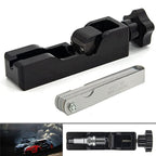 Universal Spark Plug Gap Tool Compatible with 10mm 12mm 14mm 16mm Spark Plugs