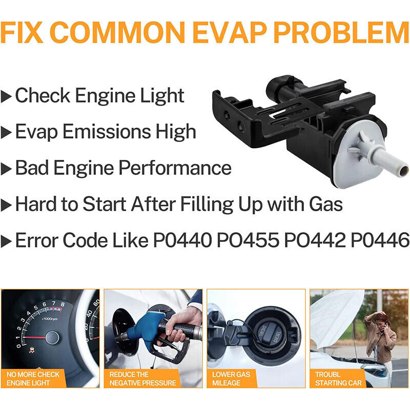 12597567 EVAP Emisson Vapor Canister Purge Solenoid Valve fits For Chevy Buick