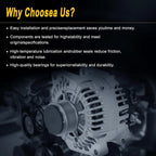 Alternator Fit For Hyundai Sonata Kia 2.4L 2010 2011 2012 2013 37300-2G400 New