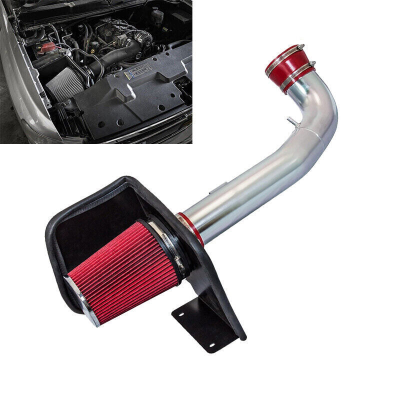 Fit For 09-13 Silverado 1500 4.8/5.3/6.0/6.2 V8 Cold Air Intake System Kits
