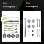Engine Timing Chain Kit For Hyundai KIA Santa Fe Sorento Azera 3.8 24410-3CGA