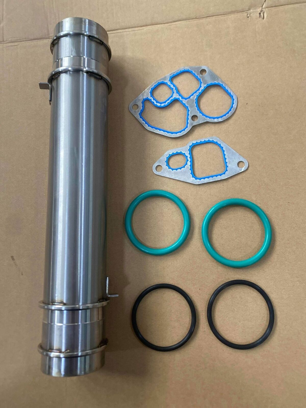 Turbo Diesel Oil Cooler Kit Fits for 1994-2003 95 Ford 7.3L Powerstroke Diesel