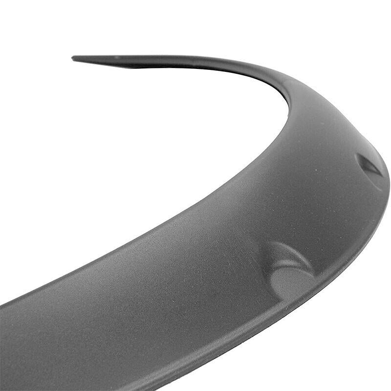 4X Universal Balck Fender Flares Polyurethane Wide Car Wheel Arches Body Kit