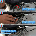 HS5157 Front Mount Hydraulic Steering Cylinder Seal Kit for Seastar With Wrench