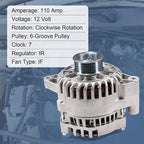 New Alternator For Ford Mercury Taurus Sable 3.0 V6 OHV 2002 2003 2004 2005