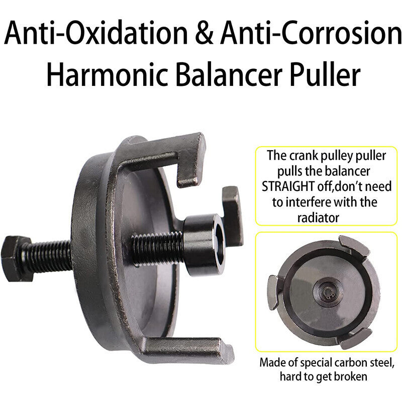 Harmonic Balancer Puller 25264 Fit for GM Dodge Jeep Chrysler Crank Pulley US
