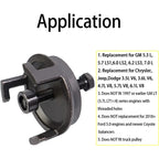 Harmonic Balancer Puller 25264 Fit for GM Dodge Jeep Chrysler Crank Pulley US