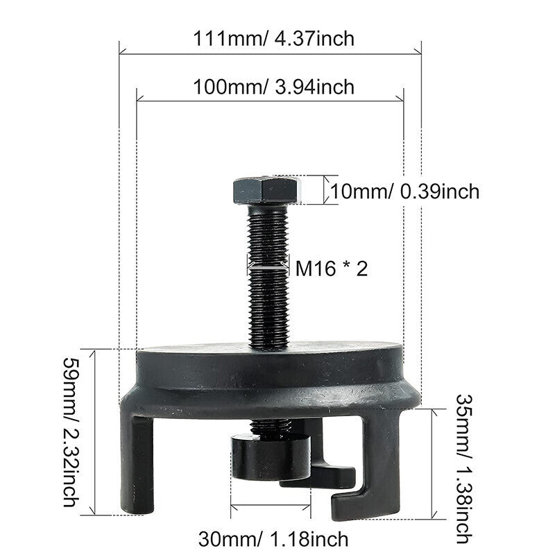 Harmonic Balancer Puller 25264 Fit for GM Dodge Jeep Chrysler Crank Pulley US