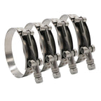 3.5 inch T-Bolt Hose Clamp Stainless Steel Fits Turbo Intake Intercooler Hose 4x