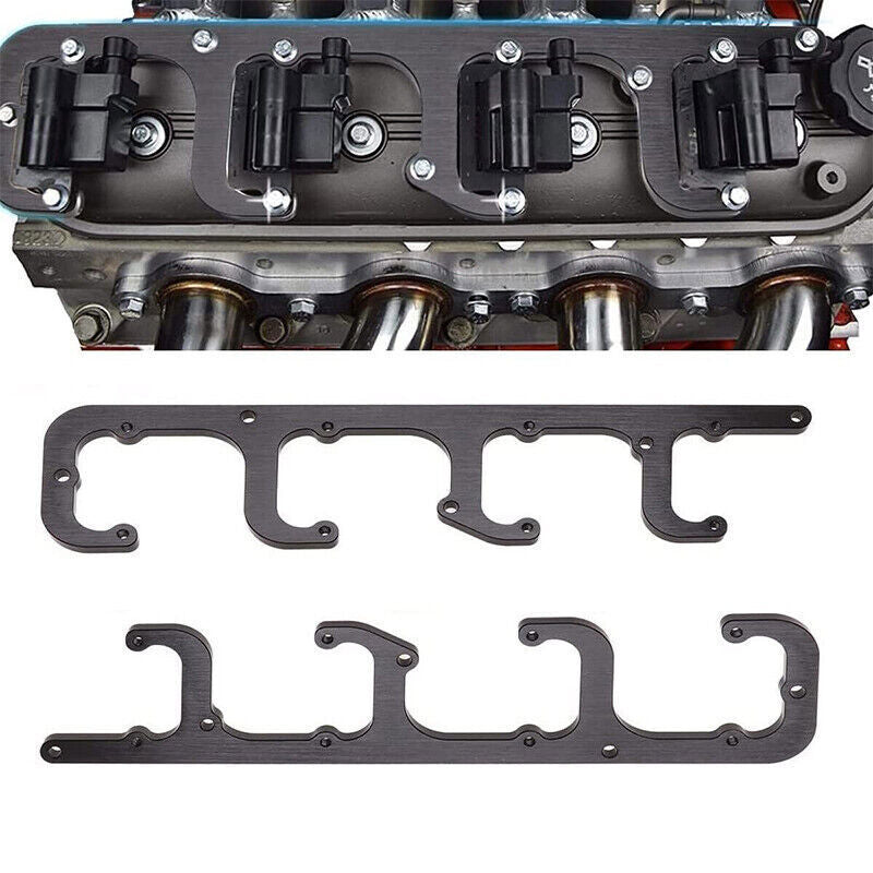 D581 Aluminum Coil Bracket Valve Cover for LS Square 4.8 5.3 5.7 6.0 6.2 LS1